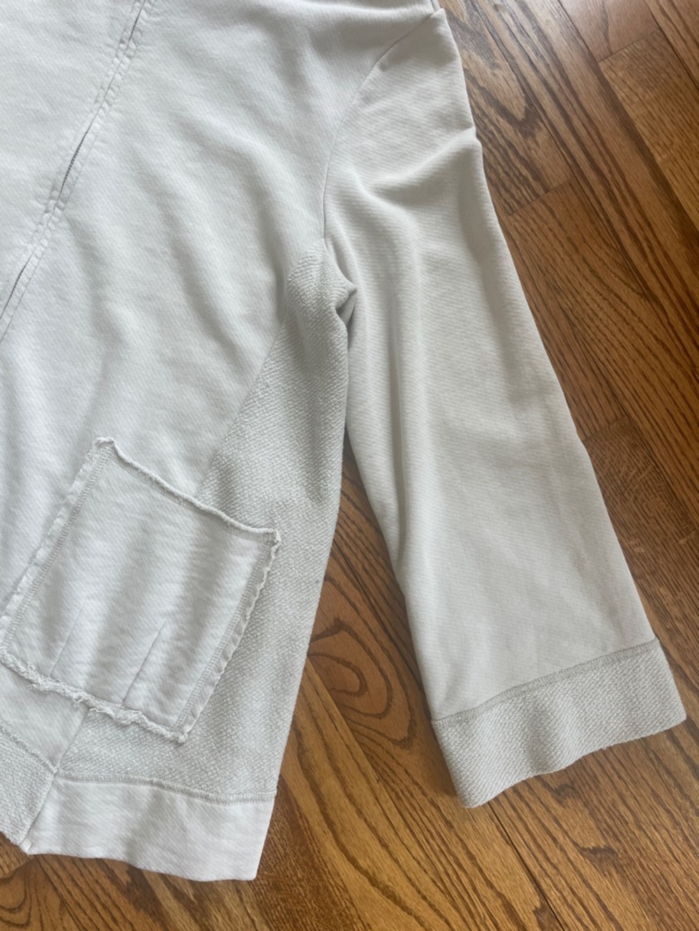 LIV by habitat cream colored Full Zip  Swing Jacket Small - Picture 5 of 9